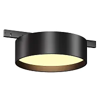 Трековый светильник Zon 2700К 12Вт 100° Magnetic track system Levity TR189-1-12W2.7K-B Maytoni чёрный для шинопроводов серии Magnetic track system Levity чёрный