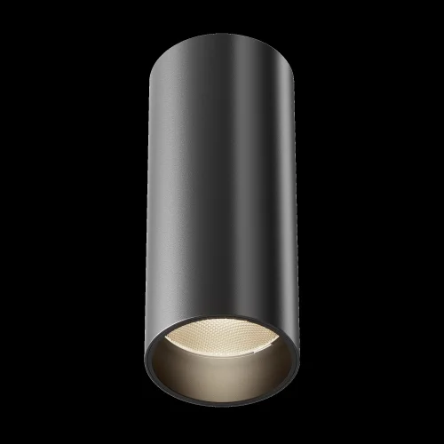 Светильник накладной Focus LED C056CL-L12B3K-W-B Maytoni чёрный на 1 лампу, основание чёрное в стиле современный хай-тек круглый фото 13