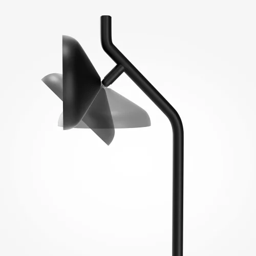 Торшер LED MOD451FL-L8B3K Vita Maytoni чёрный на 1 лампу, основание чёрное в стиле хай-тек современный фото 5