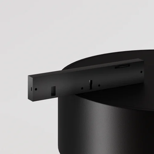 Трековый светильник Zon 4000К 12Вт 100° Magnetic track system Levity TR189-1-12W4K-B Maytoni чёрный для шинопроводов серии Magnetic track system Levity чёрный фото 8