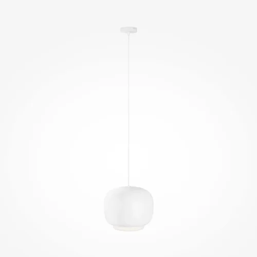 Светильник подвесной LED Brio MOD466PL-L12W3K Maytoni белый на 1 лампу, основание белое в стиле современный фото 4