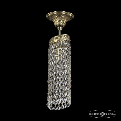 Светильник потолочный 19203/15IV G R Bohemia Ivele Crystal прозрачный 1 лампа, основание золотое в стиле классика r фото 3