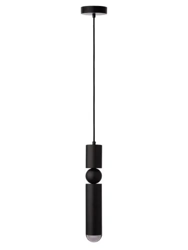 Светильник подвесной Lee 1511-BL LOFT IT чёрный 1 лампа, основание чёрное в стиле современный трубочки