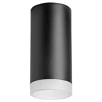 Светильник накладной Rullo R648780 Lightstar чёрный 1 лампа, основание чёрное в стиле модерн хай-тек круглый