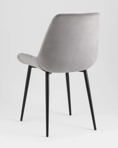 Стул Флекс Original велюр серый УТ000041986 Stool Group, /, ножки//, размеры - ***** фото 6