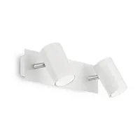 Бра SPOT AP2 BIANCO Ideal Lux белый на 2 лампы, основание белое в стиле современный 