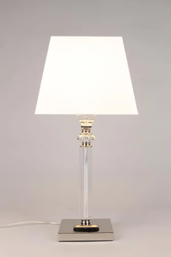 Настольная лампа Emilia APL.723.04.01 Aployt белая 1 лампа, основание никель металл в стиле современный  фото 5