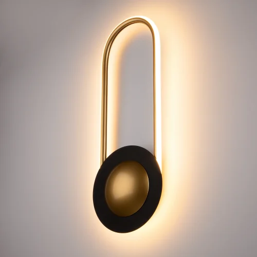 Бра LED Link MOD357WL-L16BS3K1 Maytoni латунь на 1 лампу, основание латунь в стиле современный минимализм фото 9