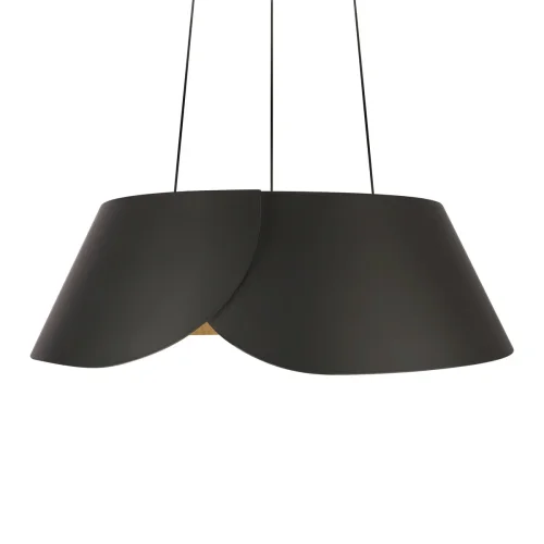 Светильник подвесной LED Lane 10370P Black LOFT IT белый на 1 лампу, основание чёрное в стиле современный фото 4