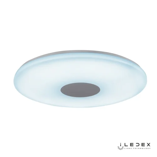 Светильник потолочный LED с пультом Jupiter Jupiter-60W-Opaque-Entire iLedex белый 1 лампа, основание белое в стиле современный хай-тек с пультом фото 2