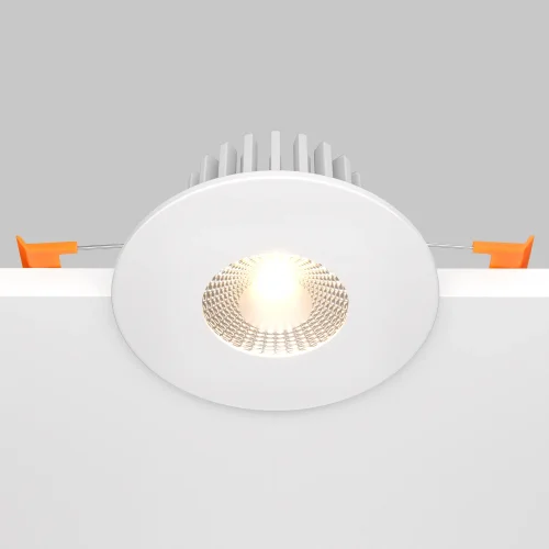 Светильник точечный LED Zen DL038-2-L7W Maytoni белый 1 лампа, основание белое в стиле современный  фото 5