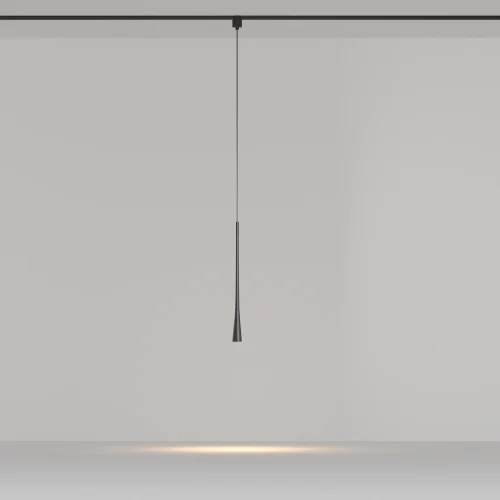Трековый светильник LED Magnetic track system Elasity TR167-1-7W3K-M-B Maytoni чёрный для шинопроводов серии Magnetic track system Elasity чёрный фото 4