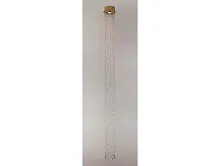 Люстра хрустальная каскадная 8031/250 gold  NEW cognac Newport янтарная на 1 лампа, основание золотое в стиле американский современный классический каскад