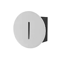 Светильник точечный LED Escala 7052/3WL Odeon Light белый на 1 лампу, основание белое в стиле минимализм хай-тек подсветка для лестниц и ступеней