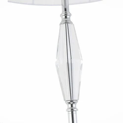 Торшер Bello SL1756.105.01 ST-Luce  белый серый 1 лампа, основание хром в стиле классический
 фото 4
