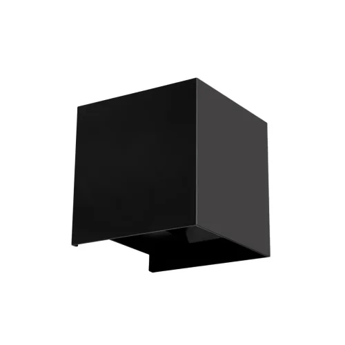 Настенный светильник уличный LED Eterno 100011/A LOFT IT уличный IP54 чёрный на 2 лампы, плафон чёрный в стиле современный хай-тек LED фото 3