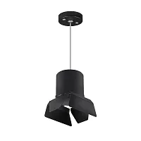 Светильник подвесной Rullo GX53 RP3487487 Lightstar чёрный 1 лампа, основание чёрное в стиле хай-тек современный 