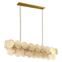 Люстра подвесная Лолли / Lolly 10492/1200R Champagne LOFT IT шампань на 8 ламп, основание бронзовое в стиле современный Люстра подвесная Лолли / Lolly 10492/1200R Champagne LOFT IT шампань на 8 ламп, основание бронзовое в стиле современный