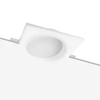 Светильник точечный LED под покраску Galaxy 10354/200 LOFT IT белый на 1 лампу, основание белое в стиле современный для затирки