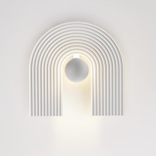 Бра ЛЕД Sun Gate 7197/6WL Odeon Light белый на 1 лампу, основание белое в стиле хай-тек фото 5 Бра ЛЕД Sun Gate 7197/6WL Odeon Light белый на 1 лампу, основание белое в стиле хай-тек фото 5