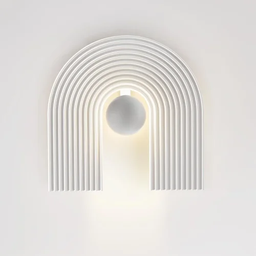 Бра ЛЕД Sun Gate 7197/6WL Odeon Light белый на 1 лампу, основание белое в стиле хай-тек фото 5 Бра ЛЕД Sun Gate 7197/6WL Odeon Light белый на 1 лампу, основание белое в стиле хай-тек фото 5
