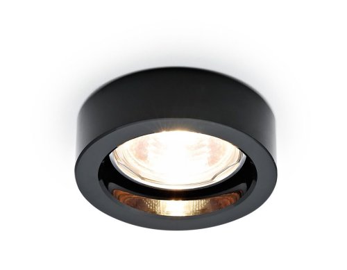 Светильник точечный D9160 BK Ambrella light чёрный 1 лампа, основание чёрное в стиле модерн  фото 2