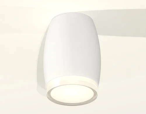 Светильник накладной Techno spot XS1122022 Ambrella light белый 1 лампа, основание белое в стиле современный круглый фото 2