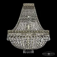 Бра 19272B/H1/35IV GB Bohemia Ivele Crystal прозрачный 4 лампы, основание золотое в стиле классический sp