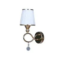 Бра Farneta OML-56501-01 Omnilux белый 1 лампа, основание золотое в стиле классический 