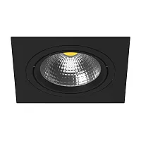 Светильник точечный Intero 111 i81707 Lightstar чёрный 1 лампа, основание чёрное в стиле хай-тек 