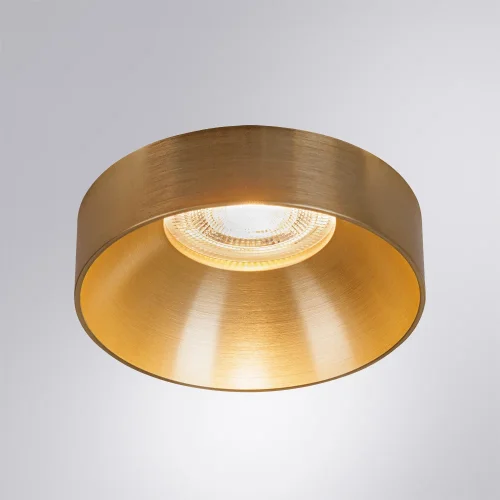 Светильник точечный Ramo A1240PL-1SG Arte Lamp золотой на 1 лампу, основание золотое в стиле современный 