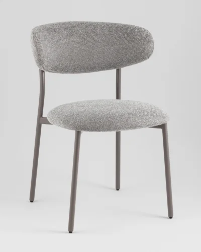Стул обеденный Ayla, серый, серые ножки УТ000041712 Stool Group, /, ножки//, размеры - *****
