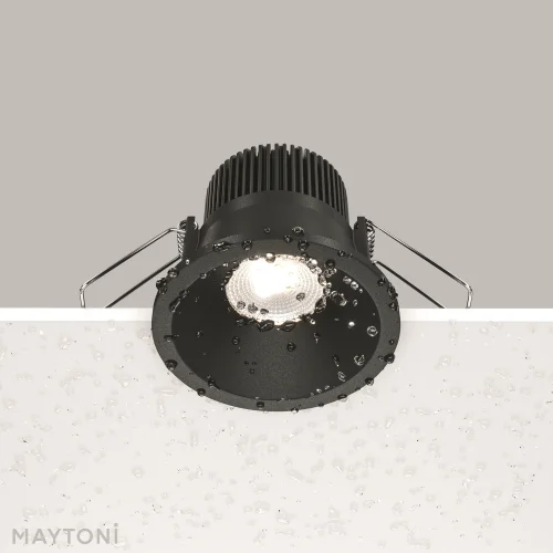 Светильник точечный LED Zoom DL034-01-06W4K-B Maytoni чёрный на 1 лампу, основание чёрное в стиле современный фото 5