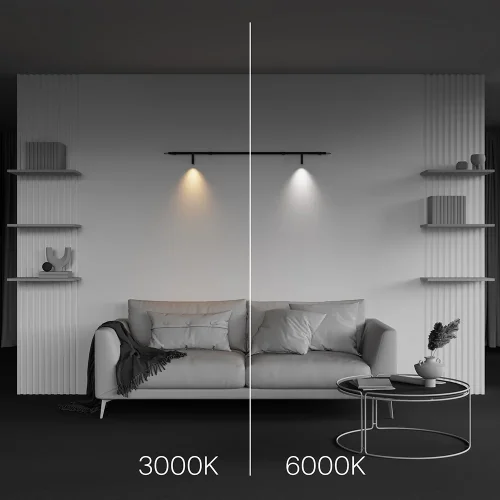 Светильник Focus Led для штанговой системы освещения Axity 3000-6000К 3Вт 45° C102CL-3W3-6K-B Maytoni чёрный для шинопроводов серии Axity Maytoni чёрный фото 5