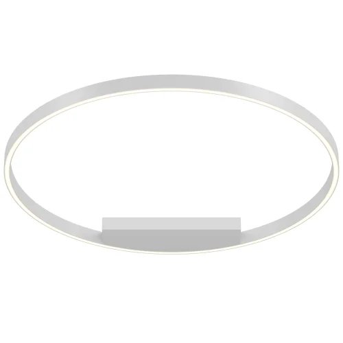 Люстра потолочная LED Rim MOD058CL-L50W4K Maytoni белая на 1 лампа, основание белое в стиле минимализм хай-тек кольца