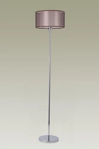 Торшер Room V2734-1F Moderli  коричневый 1 лампа, основание хром в стиле современный
 фото 2