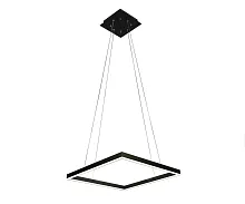 Светильник подвесной LED Альтис 08230,19 Kink Light чёрный 1 лампа, основание чёрное в стиле 10086 хай-тек квадраты