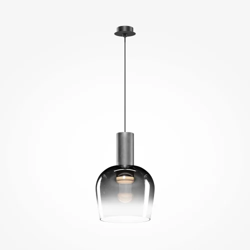 Светильник подвесной LED Smart Casual MOD414PL-L7B3K Maytoni серый чёрный на 1 лампу, основание чёрное в стиле современный фото 3