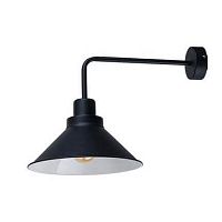 Бра Craft 9151-NW Nowodvorski чёрный 1 лампа, основание чёрное в стиле лофт 