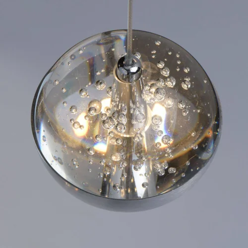 Светильник подвесной LED Капелия 730010101 MW-Light серебряный 1 лампа, основание серебряное в стиле современный  фото 6