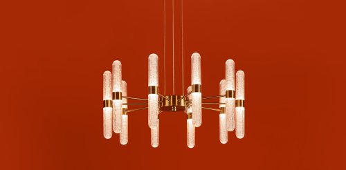 Светильник подвесной LED Alias FR2050PL-L50BS Freya прозрачный на 20 ламп, основание латунь в стиле классический фото 5 Светильник подвесной LED Alias FR2050PL-L50BS Freya прозрачный на 20 ламп, основание латунь в стиле классический фото 5