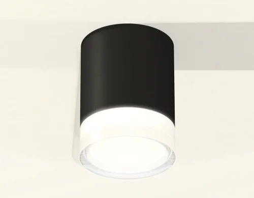 Светильник накладной Techno spot XS6302064 Ambrella light белый 1 лампа, основание чёрное в стиле современный круглый фото 3