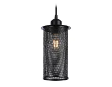 Светильник подвесной TR8162 Ambrella light чёрный 1 лампа, основание чёрное в стиле лофт 