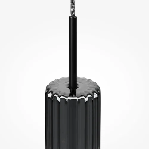 Светильник подвесной LED Ordo MOD272PL-L12B3K Maytoni чёрный 1 лампа, основание чёрное в стиле современный трубочки фото 6