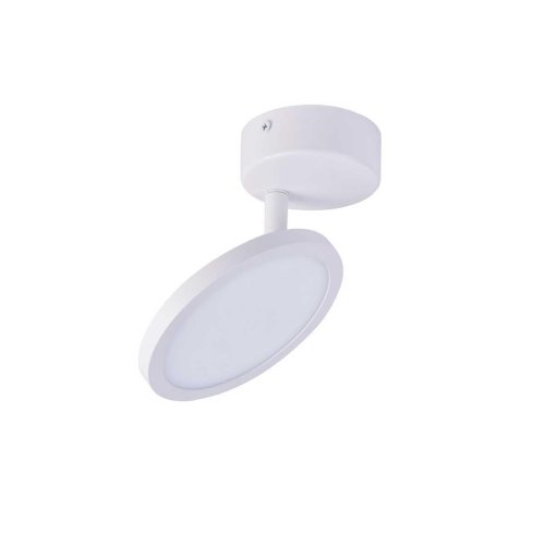 Светильник накладной LED Flach 4119-1U Favourite белый 1 лампа, основание белое в стиле хай-тек круглый фото 2