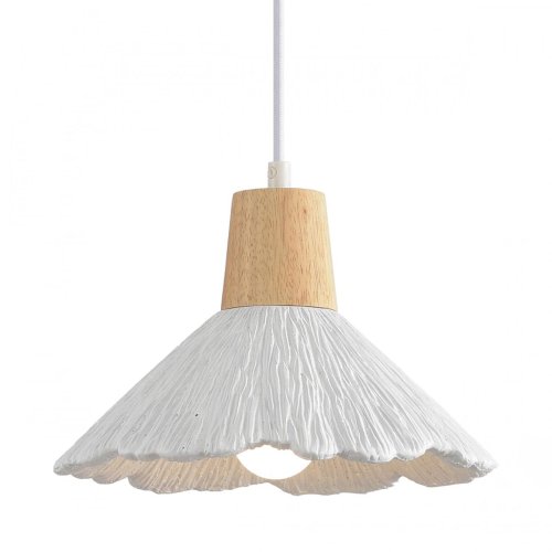 Светильник подвесной Eoliana 8352/1A Lumion белый на 1 лампу, основание белое в стиле скандинавский фото 5