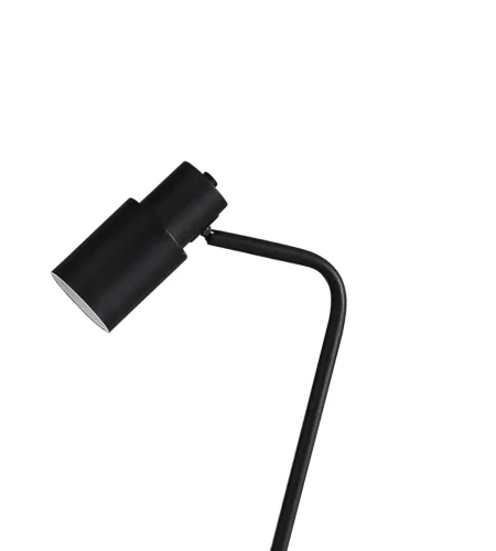 Торшер Олси 07046,19 Kink Light  чёрный 1 лампа, основание чёрное в стиле лофт
 фото 2