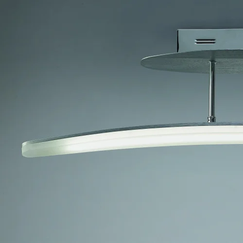 Светильник потолочный LED HEMISFERIC 4083 Mantra белый 1 лампа, основание белое в стиле современный минимализм линейный фото 3
