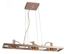 Светильник подвесной Kuriana 5645-3H GLOBO хром 3 лампы, основание хром в стиле современный 