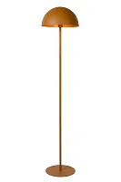 Торшер Siemon 45796/01/44 Lucide  оранжевый 1 лампа, основание оранжевое в стиле современный

